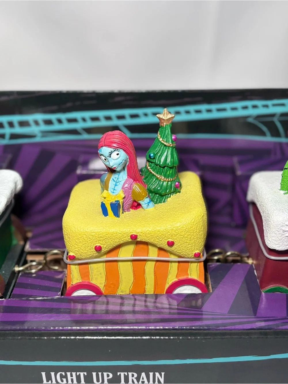 Disney The Nightmare Before Christmas Festive Light-Up Train Set